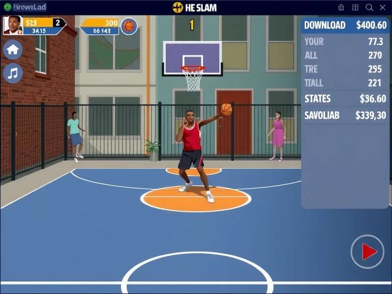Hoops Hero Of Slum download statistics chart